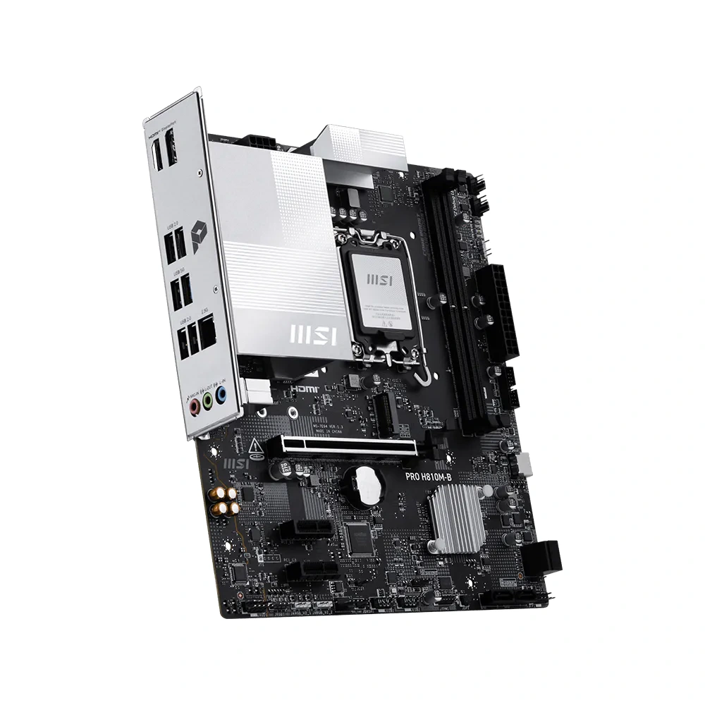 MSI Motherboard PRO H810M-B DDR5 For Intel Ultra Processors view 3